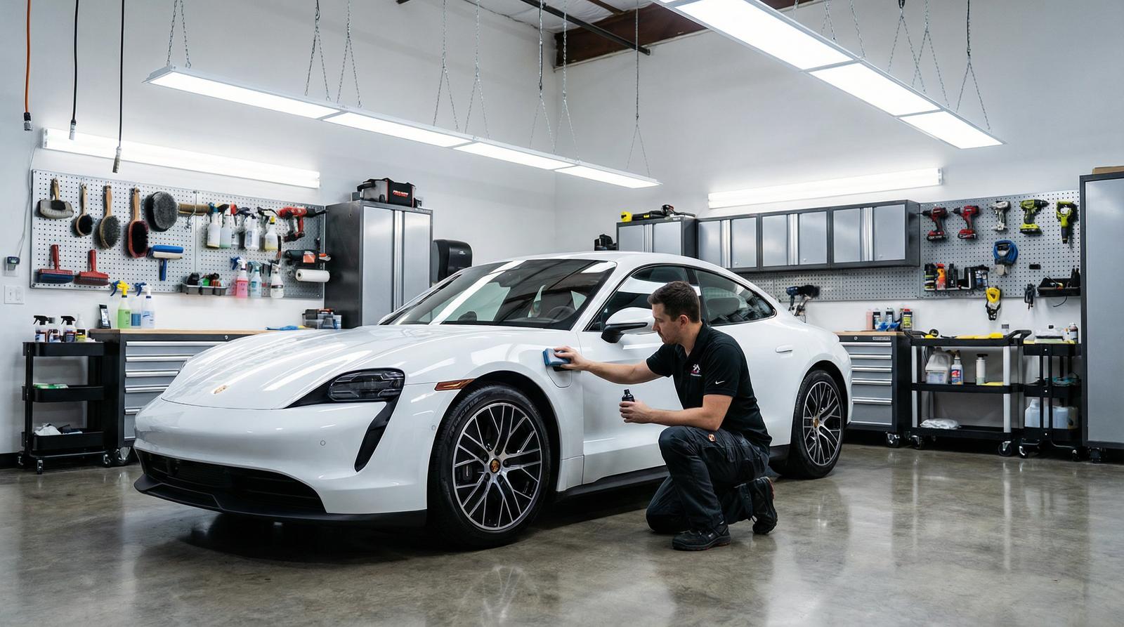 同人动漫 - 陶瓷镀膜施工全流程视频教程